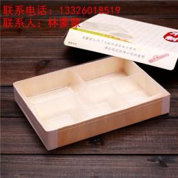 溫州禾之冠一次性215木制快餐盒東池便當(dāng)5/6