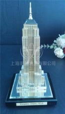 美国帝国大厦水晶镶金模型定制 上海厂家