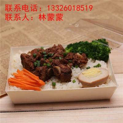 溫州禾之冠一次性180船型木制餐盒5/12
