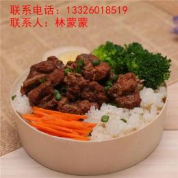 溫州禾之冠一次性155圓型木盒東池便當(dāng)5/13