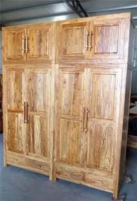 老榆木衣柜实木衣柜