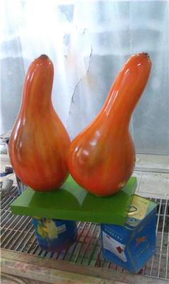 大型农场乐园玻璃钢蔬菜水果雕塑