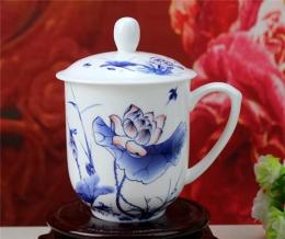 上海陶瓷茶杯定制 茶杯批发