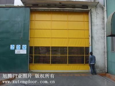 天津自动堆积门 地磁背带门厂家