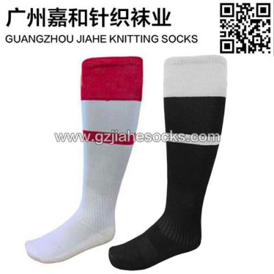 广州服饰针织袜子厂家成人长统足球袜