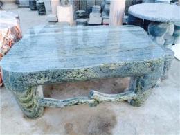 石雕石桌石凳 仿树根雕塑 石头桌子