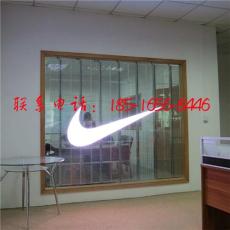 上海室内P8透明全彩LED显示屏透明广告屏玻