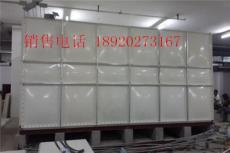 天津500立方玻璃钢水箱安装现场