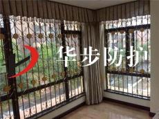 铝合金艺术防护焊接窗-铝铸防盗窗