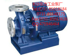 供应ISW25-110 25-125 25-125A卧式管道泵
