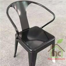 餐椅靠背椅子复古金属铁艺椅子户外休闲椅
