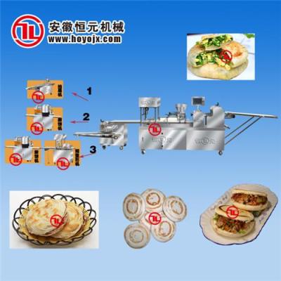HYB-F仿手工白吉饼 潼关肉夹馍机组