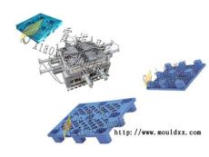 台州塑料模具 生产九脚塑胶托盘模具制造