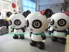 深圳卡通熊猫雕塑