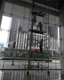 深圳广州珠海雨棚玻璃高空维修开窗改造东邦