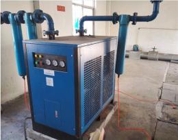 丰县水果厂用DAD-1HTF冷冻式干燥机除水除油