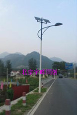 河北廊坊新农村建设6米太阳能led路灯安装