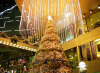 节日气氛布置 广州圣诞节布置商场酒店美陈