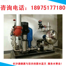 渭南 咸阳二次加压供水设备型号 水协价格