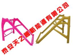 鍍鋅鋼板太陽能支架生產基地 天賜陽光太陽