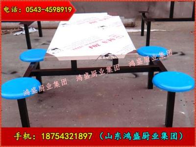 郑州市不锈钢食堂餐桌椅 学校餐厅餐桌椅