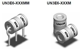 三极防雷陶瓷气体放电管UN3E6-300MM