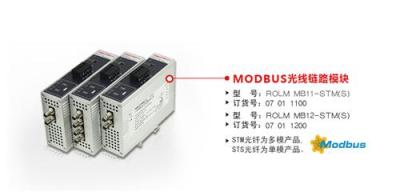 MODBUS光纤链路模块 具有STSCFC光纤接口