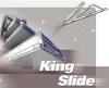 kingslide 重型滑轨 三节滑轨 抽屉定位滑轨