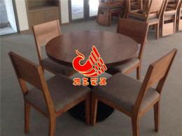 浙江主题餐厅桌椅家具 实木餐厅桌椅组合