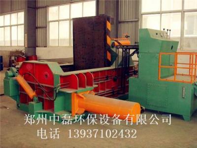 鄭州全自動(dòng)廢紙打包機(jī)帶圖 漯河鐵皮壓塊機(jī)