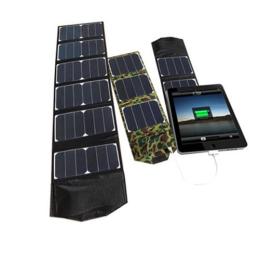 太阳能折叠包手机充电器