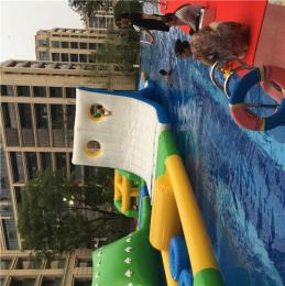 水上滑梯出租 大型水上冲关道出租