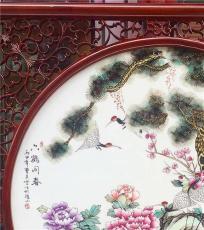 陶瓷瓷板畫 喬遷禮品陶瓷畫 家居裝飾瓷板畫