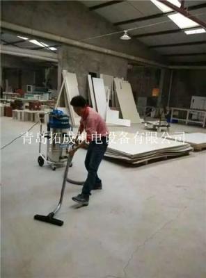凯德威220V3600瓦80L手动震尘式工业吸尘器