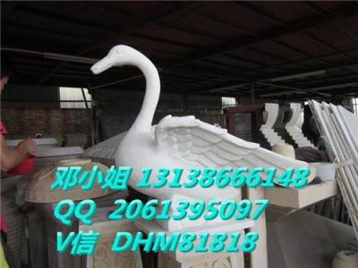 砂岩动物鸭子喷泉雕塑人造黄锈石鲤鱼喷泉厂