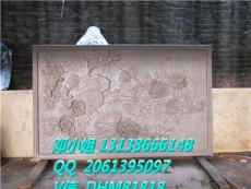 温州砂岩牡丹花浮雕厂酒店人造石花开富贵背景墙壁画