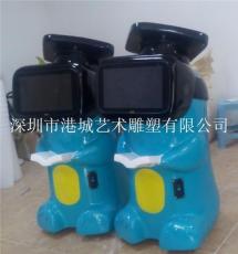 深圳游戏机机器人外壳加工雕塑