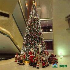 海南大型酒店圣诞树定制 圣诞节日装饰布置