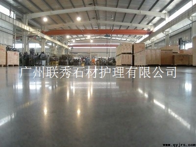 廣州水泥地面打磨拋光非常流行的地面處理