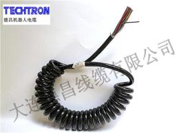 德昌 8C*24AWG 特种电缆 螺旋线 弹簧线