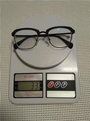寰视眼镜HS-G-R-7001仿木纹超薄变色镜定制