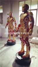 杭州机器人钢铁侠模型