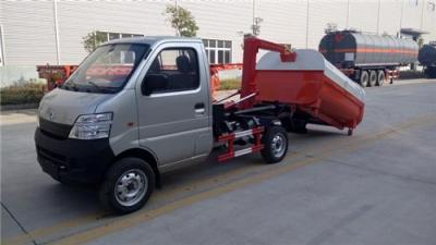 長安勾臂式垃圾車 國五車廂可卸式垃圾車