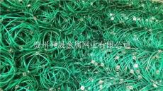 包塑边坡防护网包塑钢丝绳网绿色柔性防护网