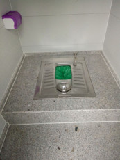 泊头厂家批发移动厕所用脚踏不锈钢蹲便器