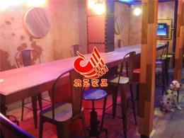 特色创意餐厅实木混搭餐桌椅 杭州餐饮家具