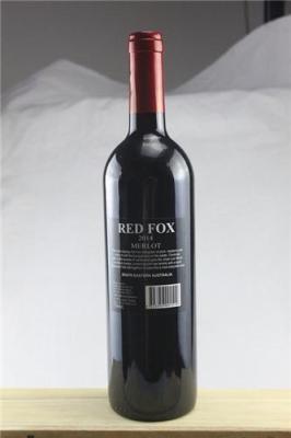 100%原瓶进口澳洲赤狐梅洛葡萄酒批发 价格