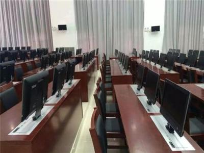 定做液晶屏升降電腦桌 液晶屏升降電腦桌