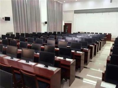 液晶屏升降會議桌 志歐 長型液晶屏升降會
