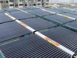 上海太阳能 厂家供应8-10吨太阳能热水工程